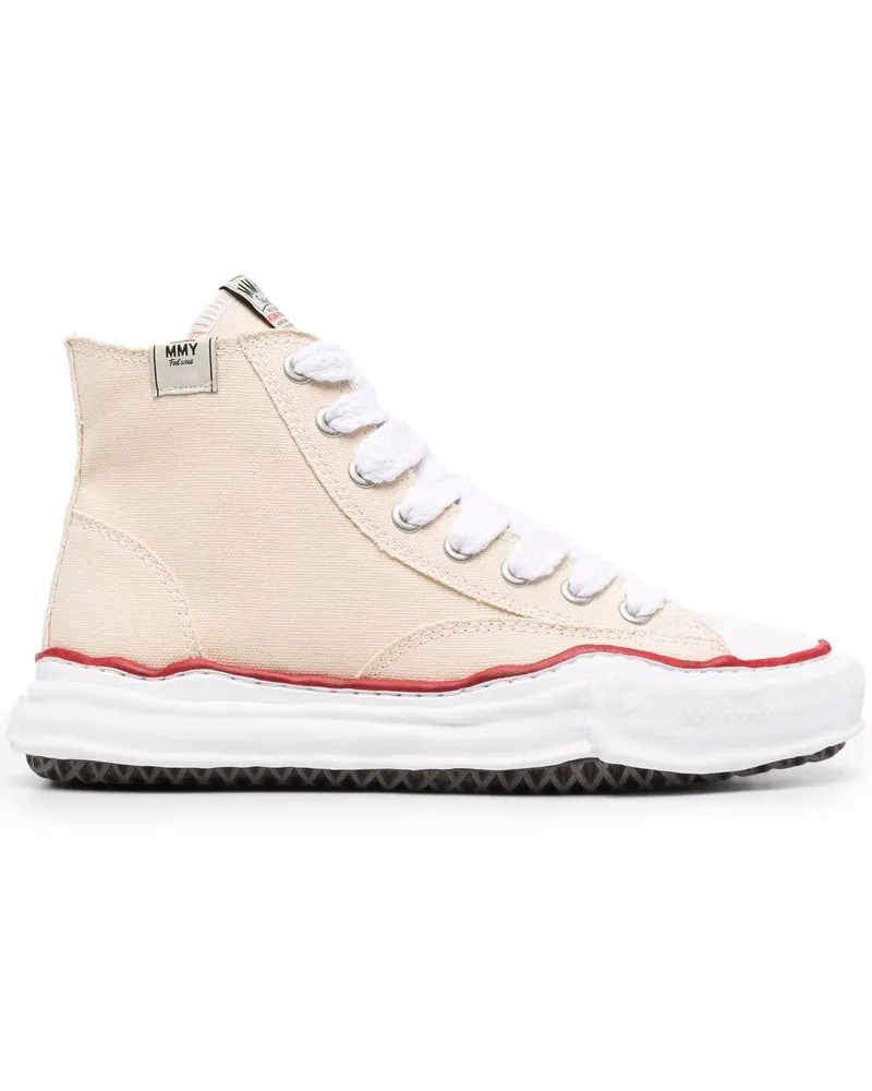 MIHARAYASUHIRO High-Top-Sneakers mit Schnürung - Nude Nude