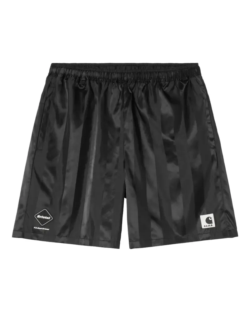 Carhartt WIP x F.C. Real Bristol Game Shorts - Schwarz Schwarz