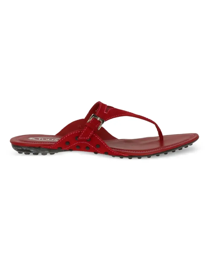 TOD'S Gommino buckle-fastening sandals - Rot Rot
