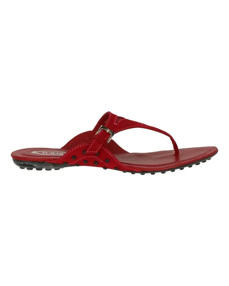 TOD'S Gommino buckle-fastening sandals - Rot Rot