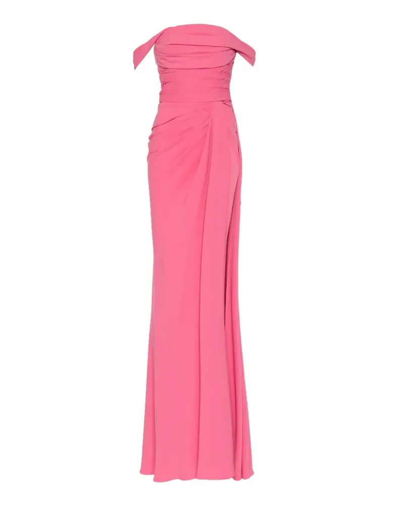Zuhair Murad Schulterfreies Abendkleid - Rosa Rosa