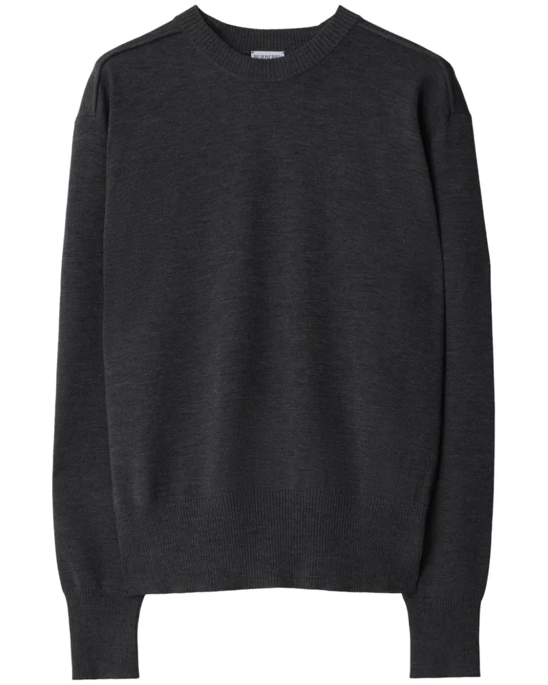 Burberry Pullover mit meliertem Effekt - Grau Grau