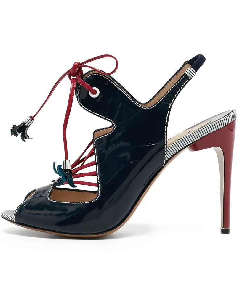 Nicholas Kirkwood Pre-owned Sandalen mit Cut-Out 100mm - Blau Blau