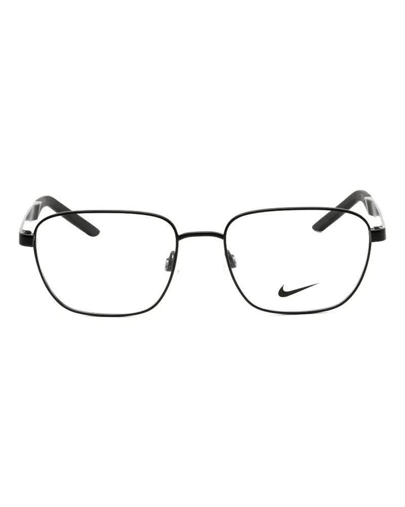 Nike rectangle-frame glasses - Schwarz Schwarz
