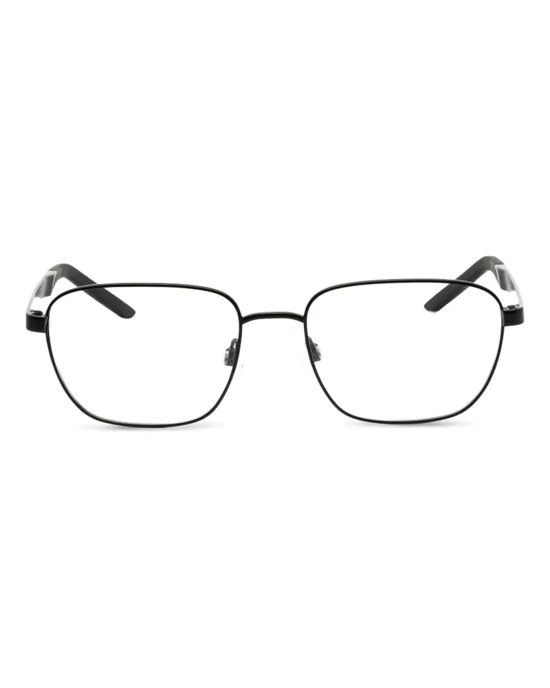Nike rectangle-frame glasses - Schwarz Schwarz