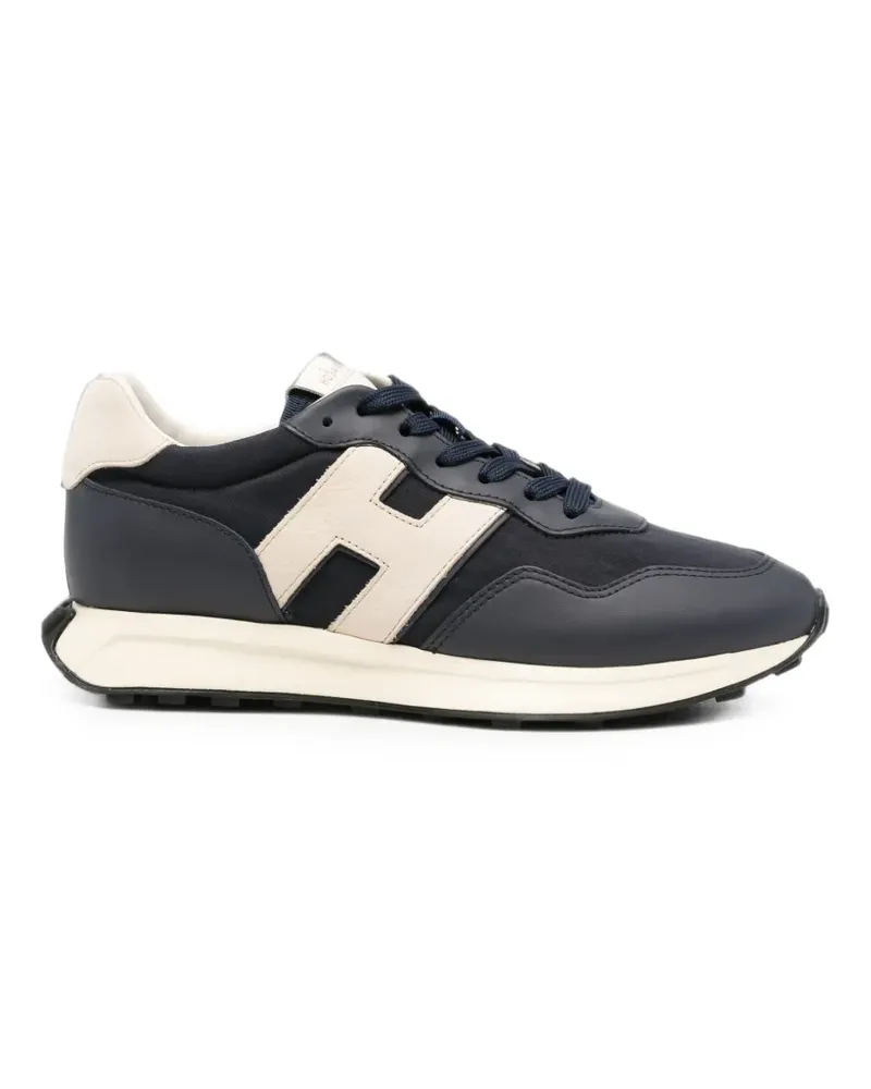 Hogan H601 Sneakers mit Logo-Patch - Blau Blau
