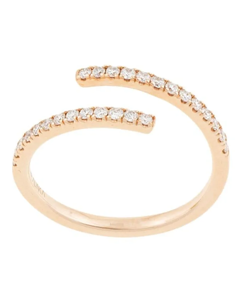 Alinka 18kt 'Eclipse' Rotgoldring mit Diamanten Gold