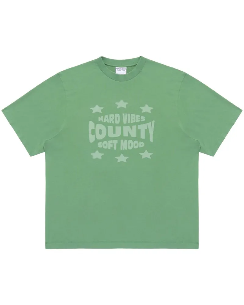 Marcelo Burlon | County of Milan Hard Vibes T-Shirt - Grün Grün