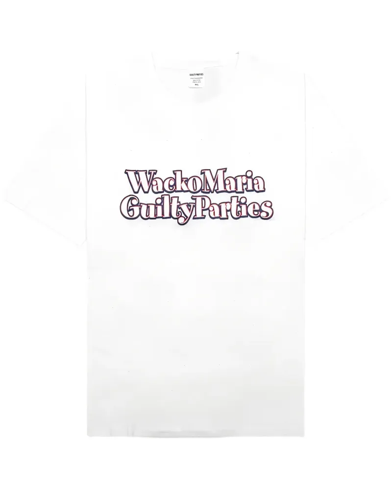 Wacko Maria T-Shirt mit rundem Ausschnitt - Weiß Weiß