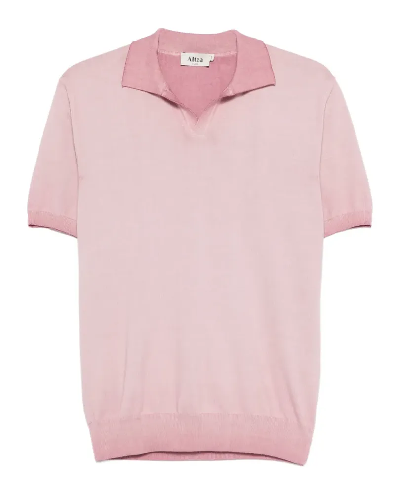 Altea polo-collar T-shirt - Rosa Rosa
