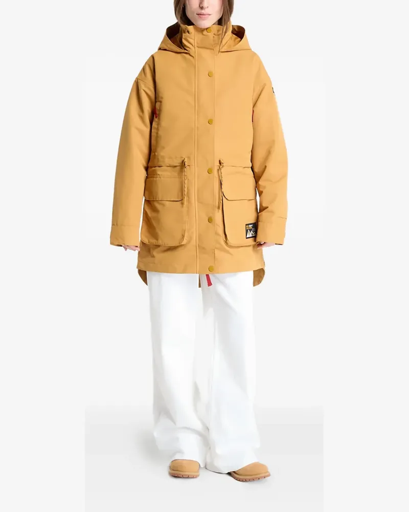 Columbia Sportswear Company High Cascades Interchange rain coat - Orange Orange