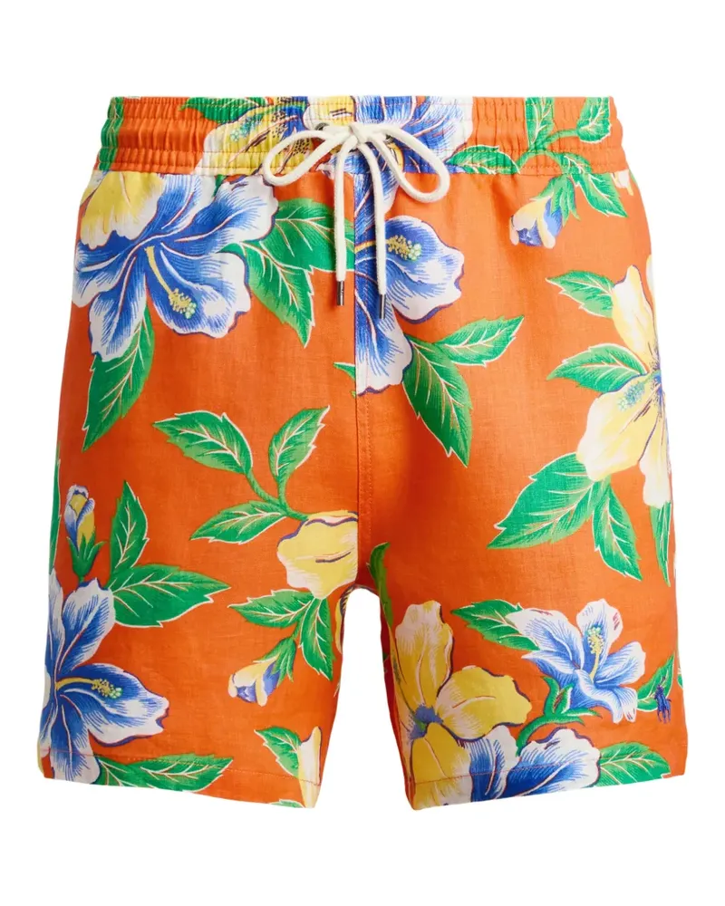 Ralph Lauren Traveller Badeshorts - Orange Orange