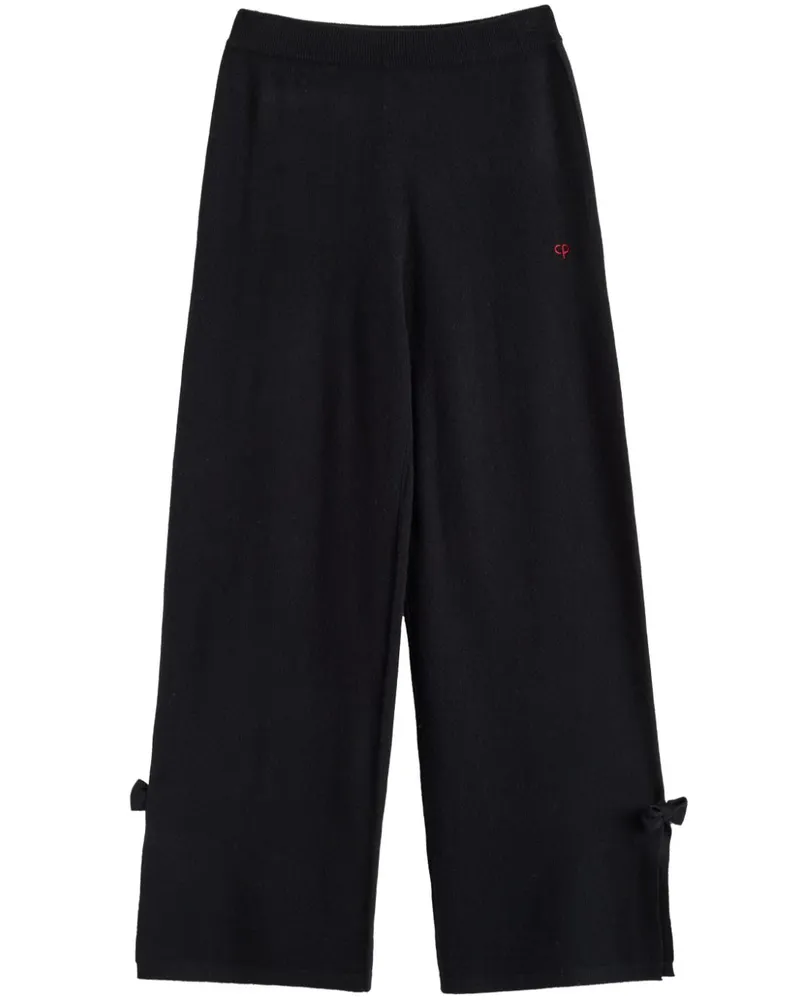 Chinti & Parker Hello Kitty Bow Hose - Schwarz Schwarz