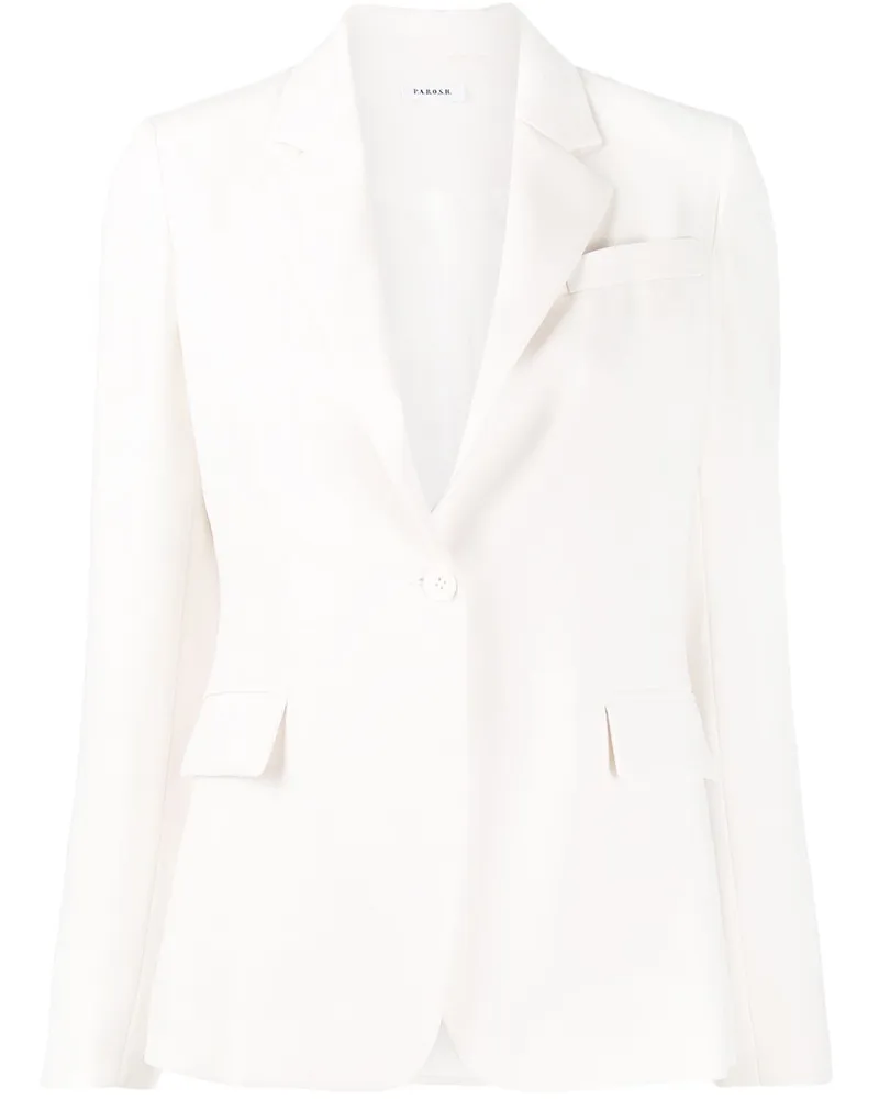 P.A.R.O.S.H. Panters' Blazer - Weiß Weiß