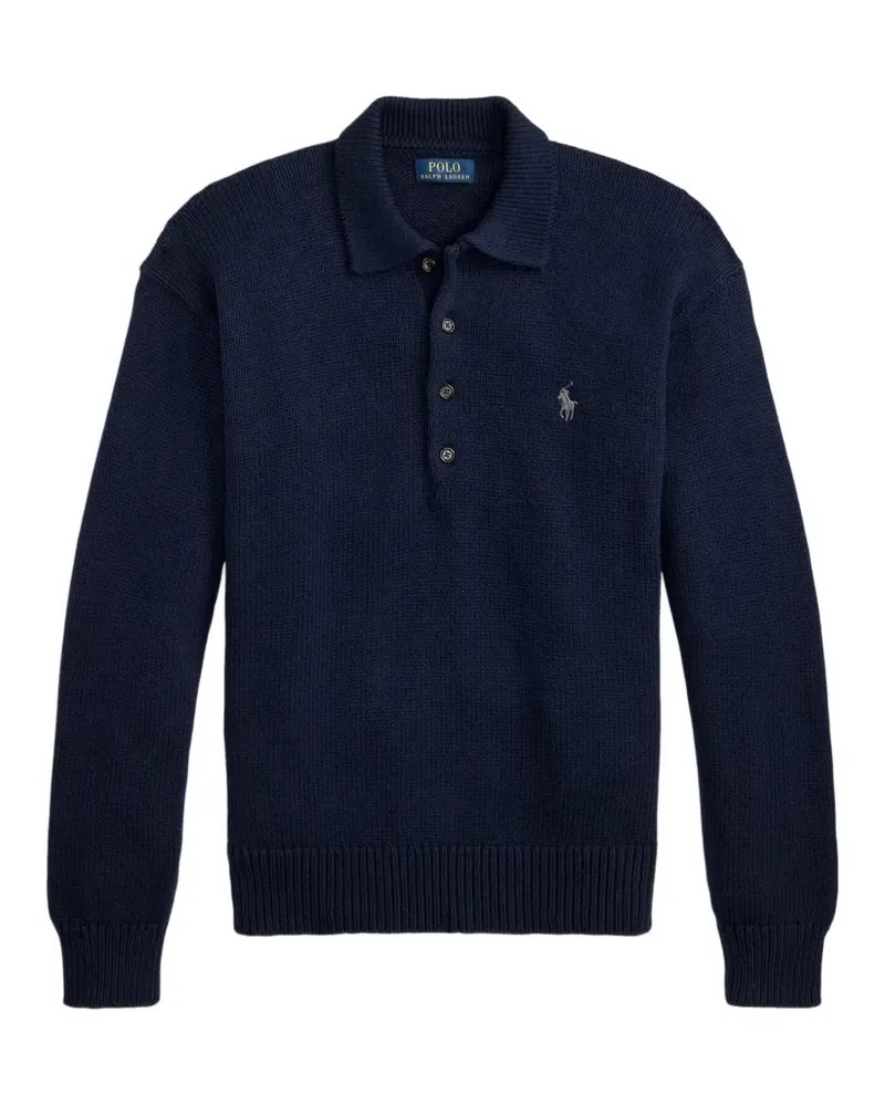 Ralph Lauren Pullover mit Logo-Stickerei - Blau Blau