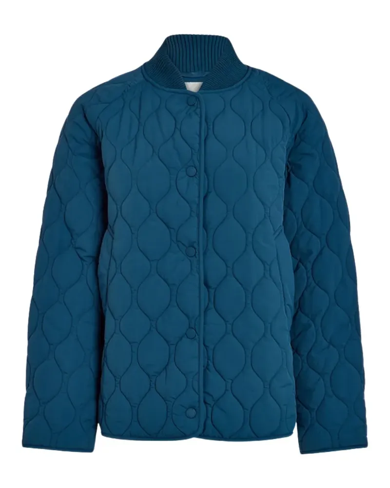 Varley Luca quilted bomber padded jacket - Blau Blau