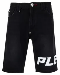 Philipp Plein Knielange Mykonos Shorts Schwarz