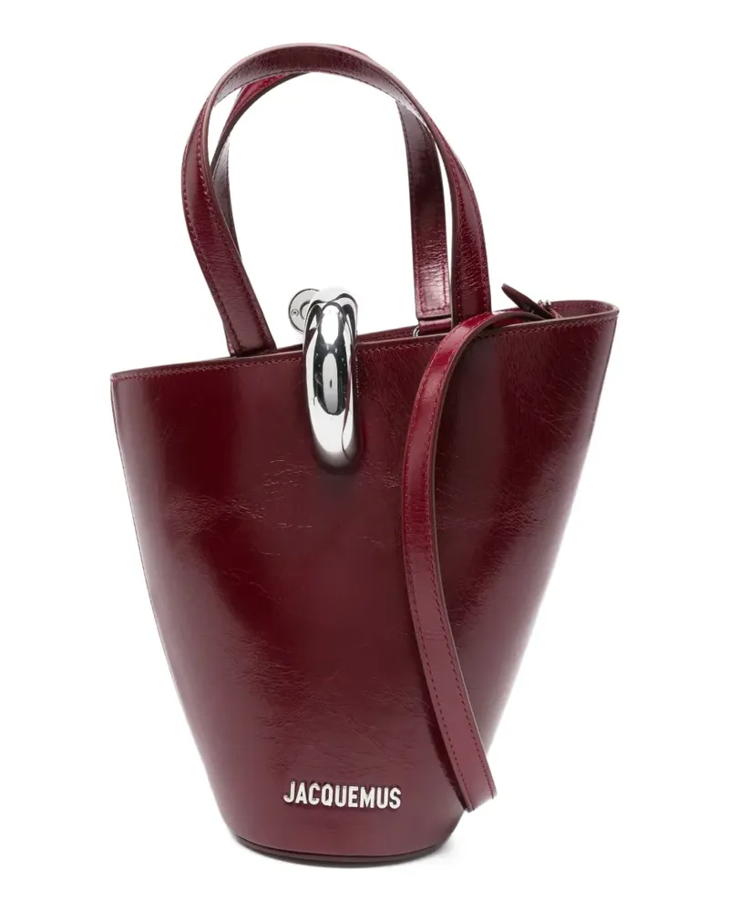 Jacquemus curved-handle tote bag - Rot Rot