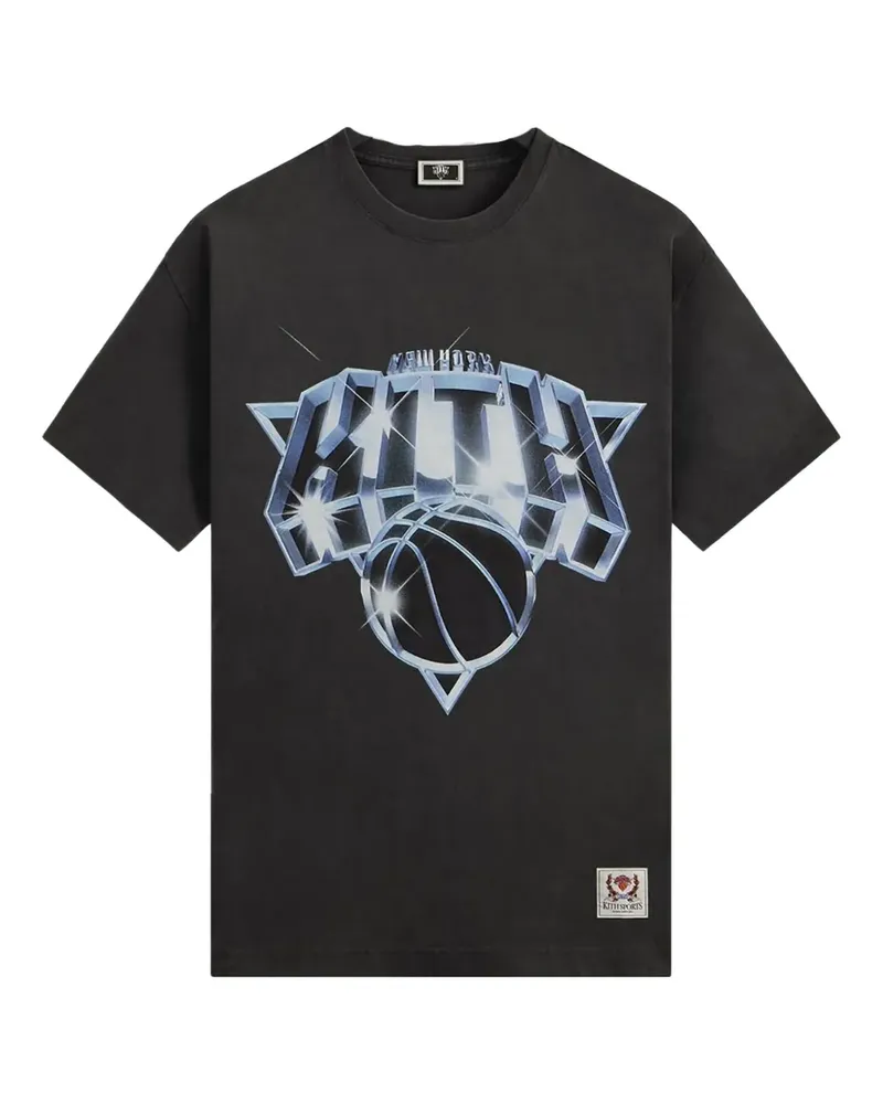 KITH x New York Knicks Chrome Vintage Jones T-shirt - Schwarz Schwarz