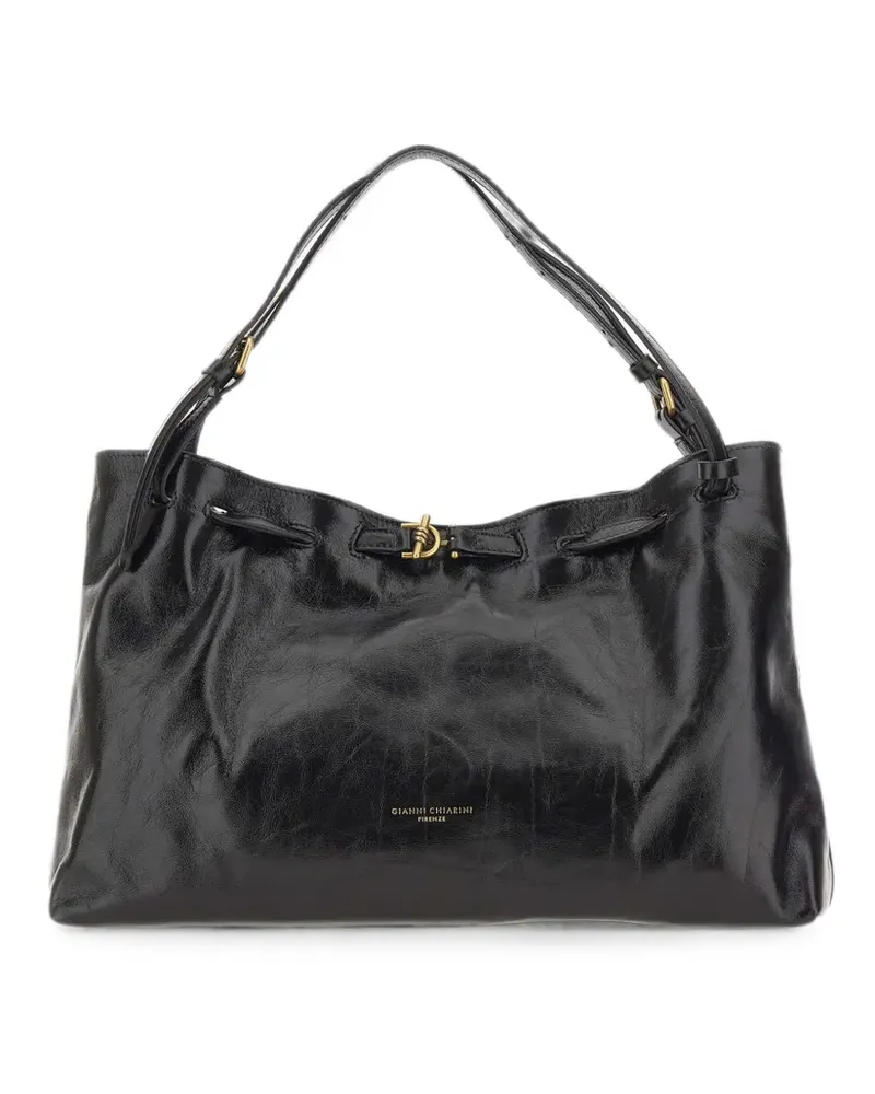 Gianni Chiarini Mimi leather tote bag - Schwarz Schwarz