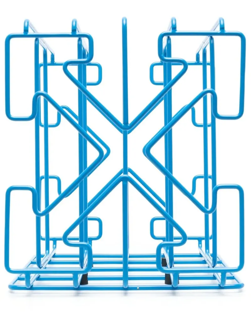 OFF-WHITE Arrows Magazinhalter - Blau Blau
