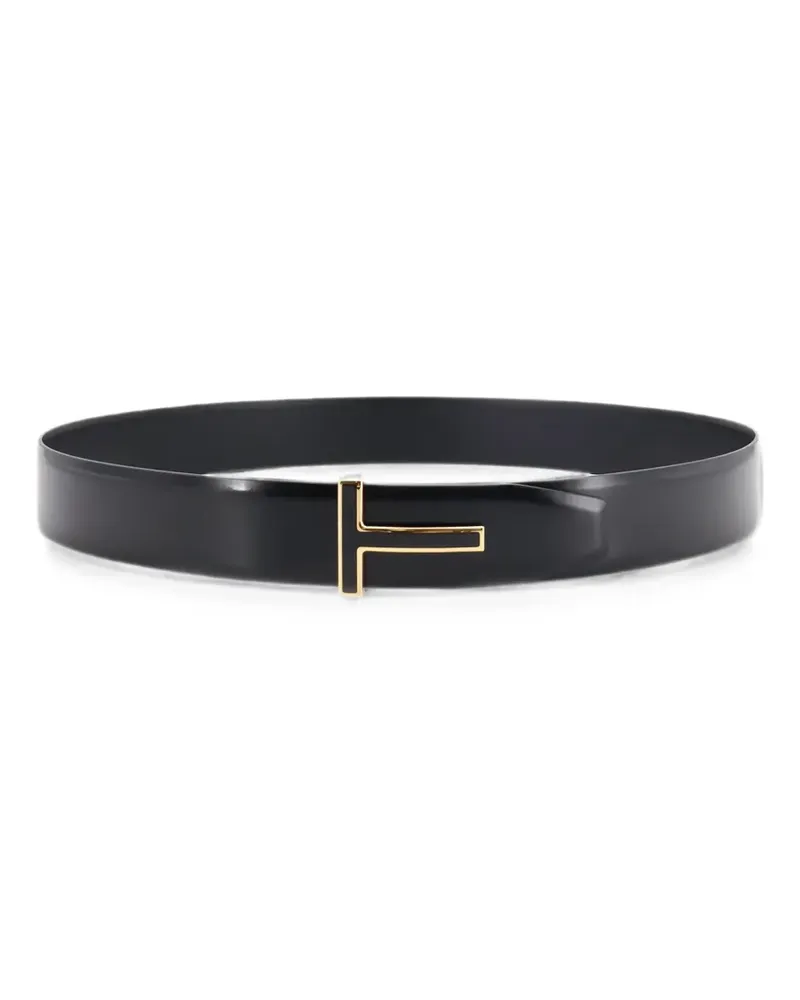 Tom Ford T-buckle belt - Schwarz Schwarz