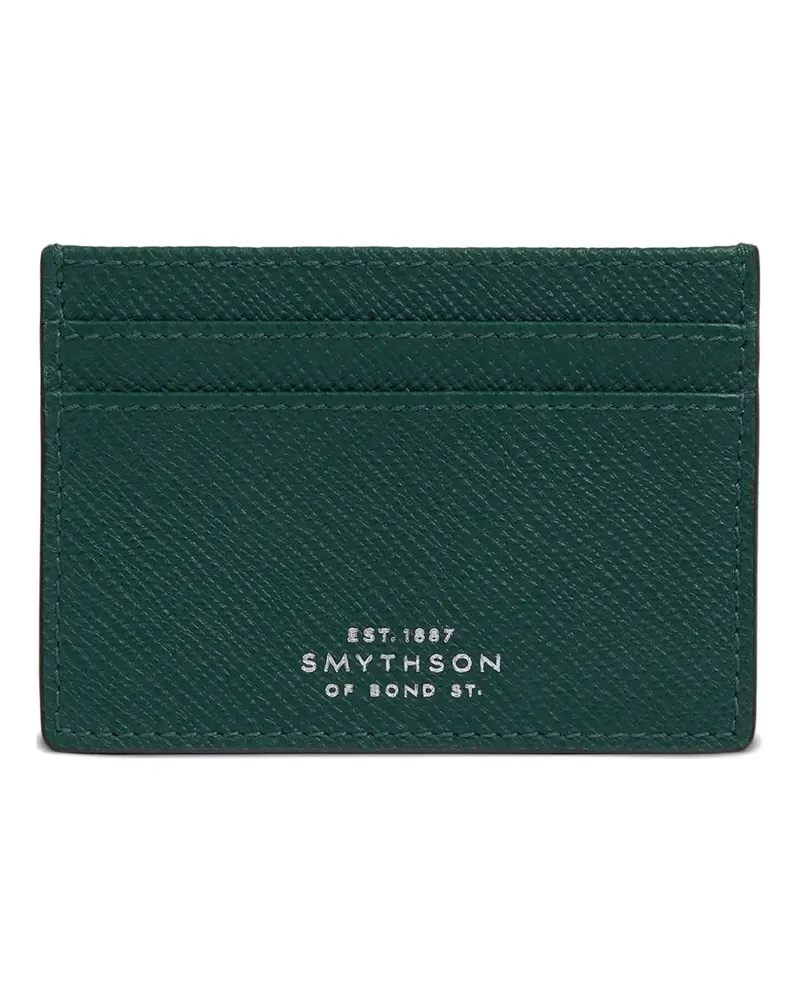 Smythson Kartenetui aus Leder - Grün Grün