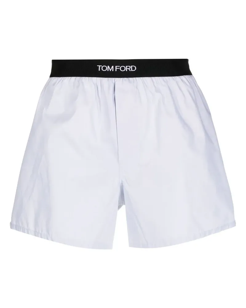 Tom Ford Boxershorts mit Logo-Bund - Nude Nude