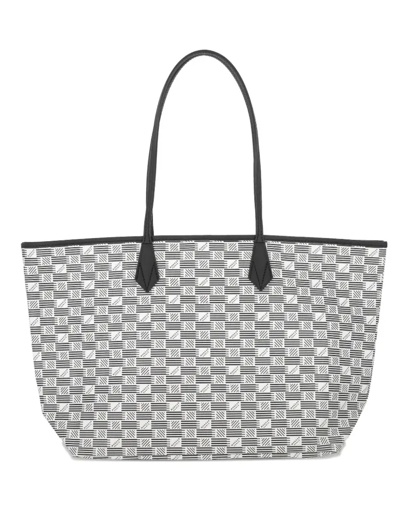 Moreau Paris Saint Tropez patterned shoulder bag - Weiß Weiß