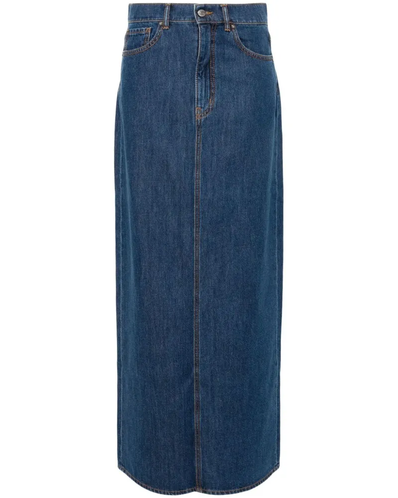 P.A.R.O.S.H. Jeansrock aus Baumwolle - Blau Blau