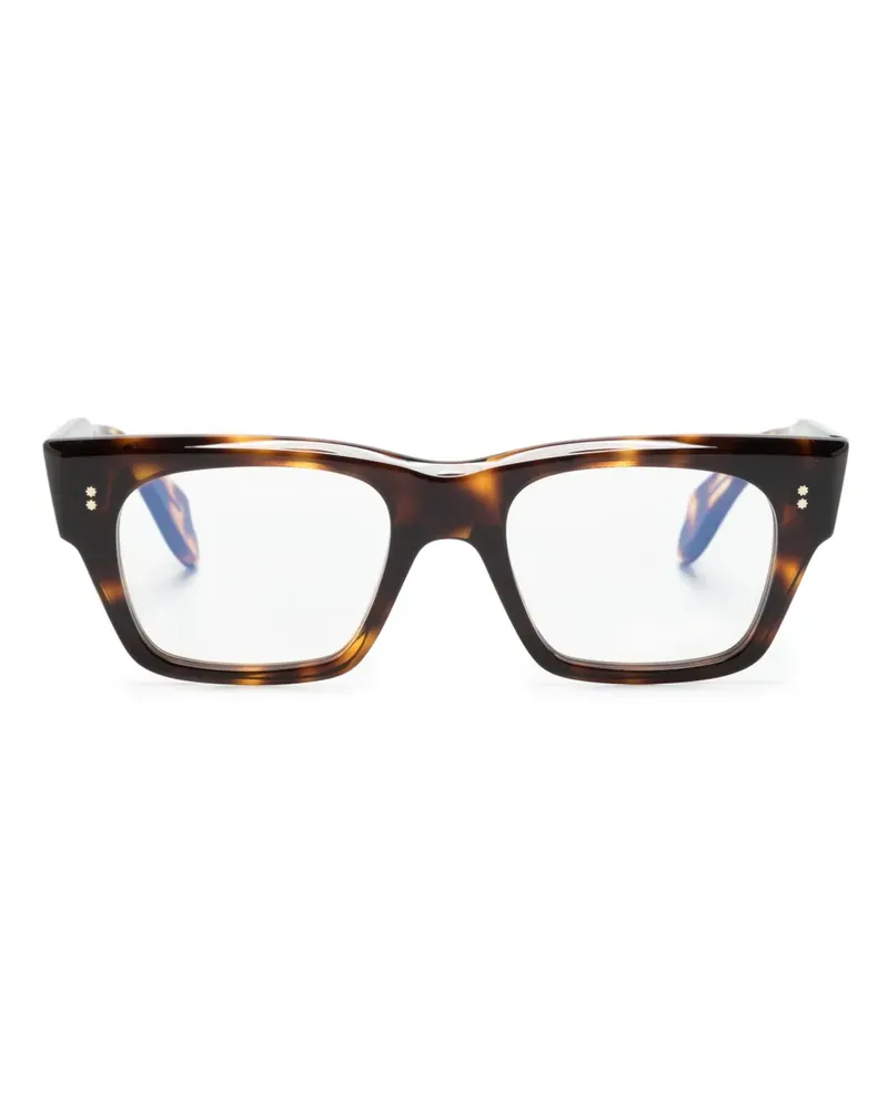 Cutler and Gross 9690 Brille mit eckigem Gestell - Braun Braun