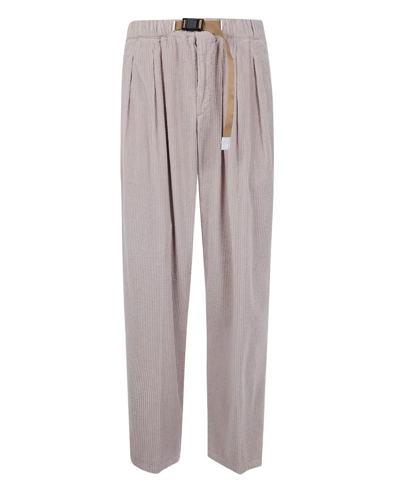 PLAN C Cordhose mit Falten - Grau Grau