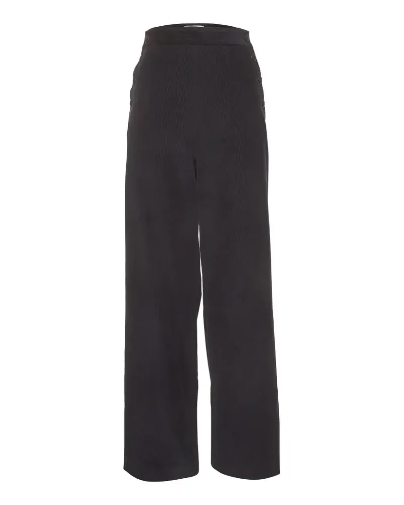 Max Mara wide-leg trousers - Blau Blau