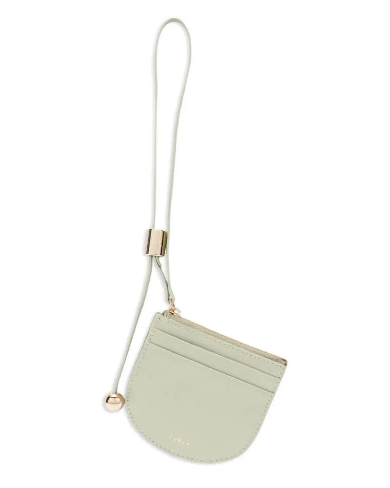 Furla Laura Kartenetui mit Riemen - Grün Grün