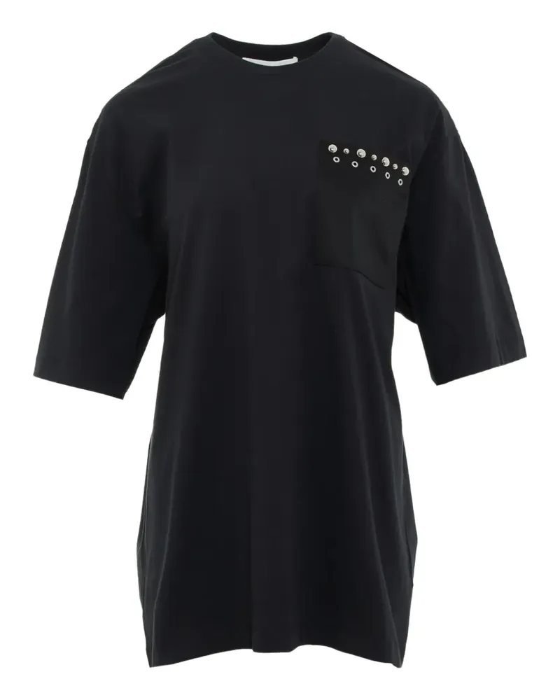 3.1 phillip lim stud-embellished pocket T-shirt - Schwarz Schwarz