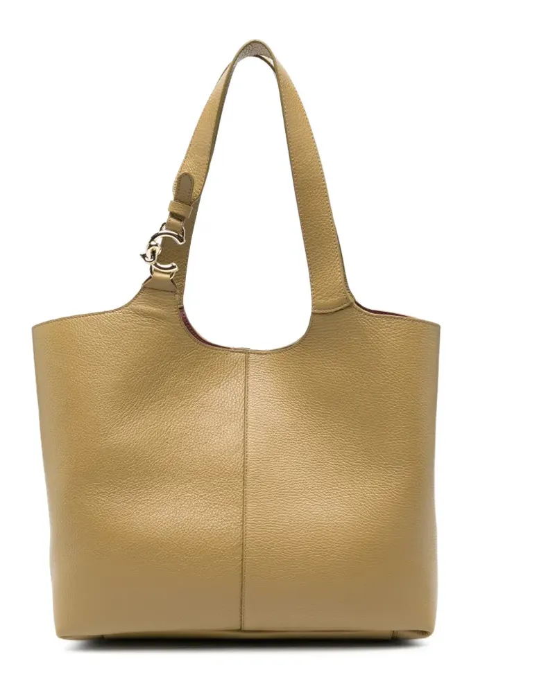 Coccinelle Große C-Easy Schultertasche - Grün Grün