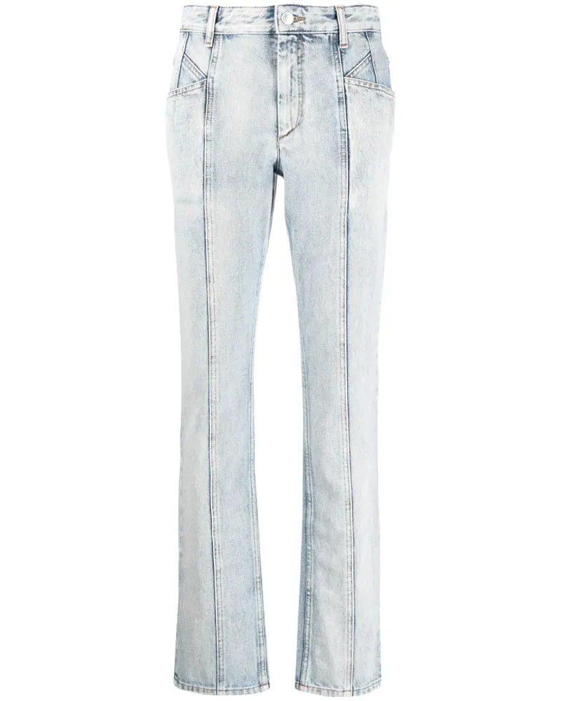 Isabel Marant Laora Straight-Leg-Jeans - Blau Blau