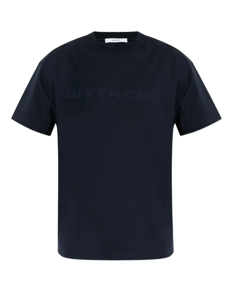 Givenchy T-Shirt aus Paris-Jacquard - Blau Blau