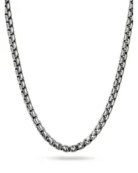 David Yurman Box Chain Halskette aus Sterlingsilber Silber