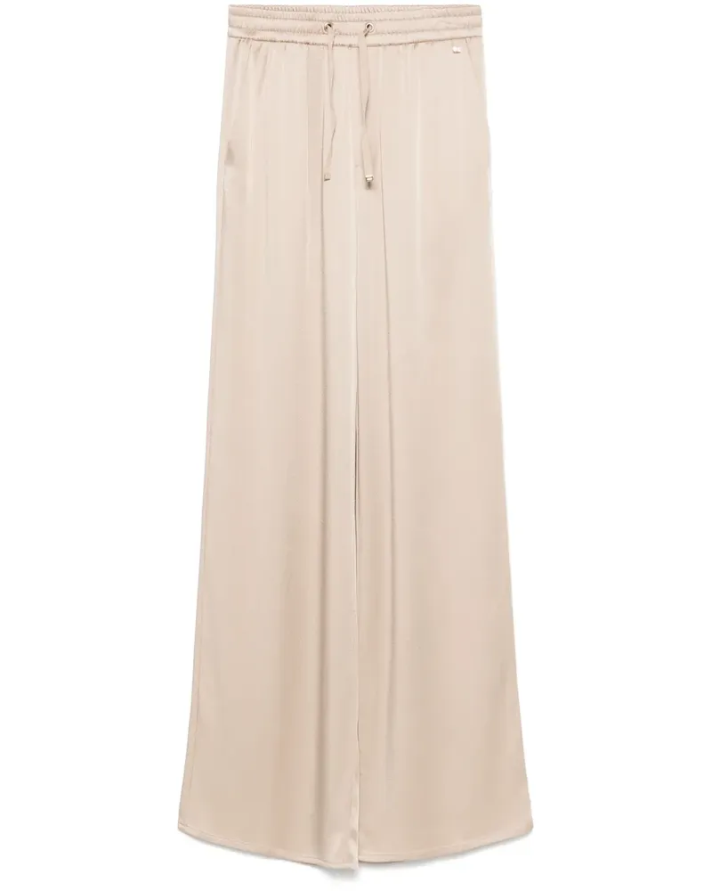 Herno Hose aus Satin - Nude Nude