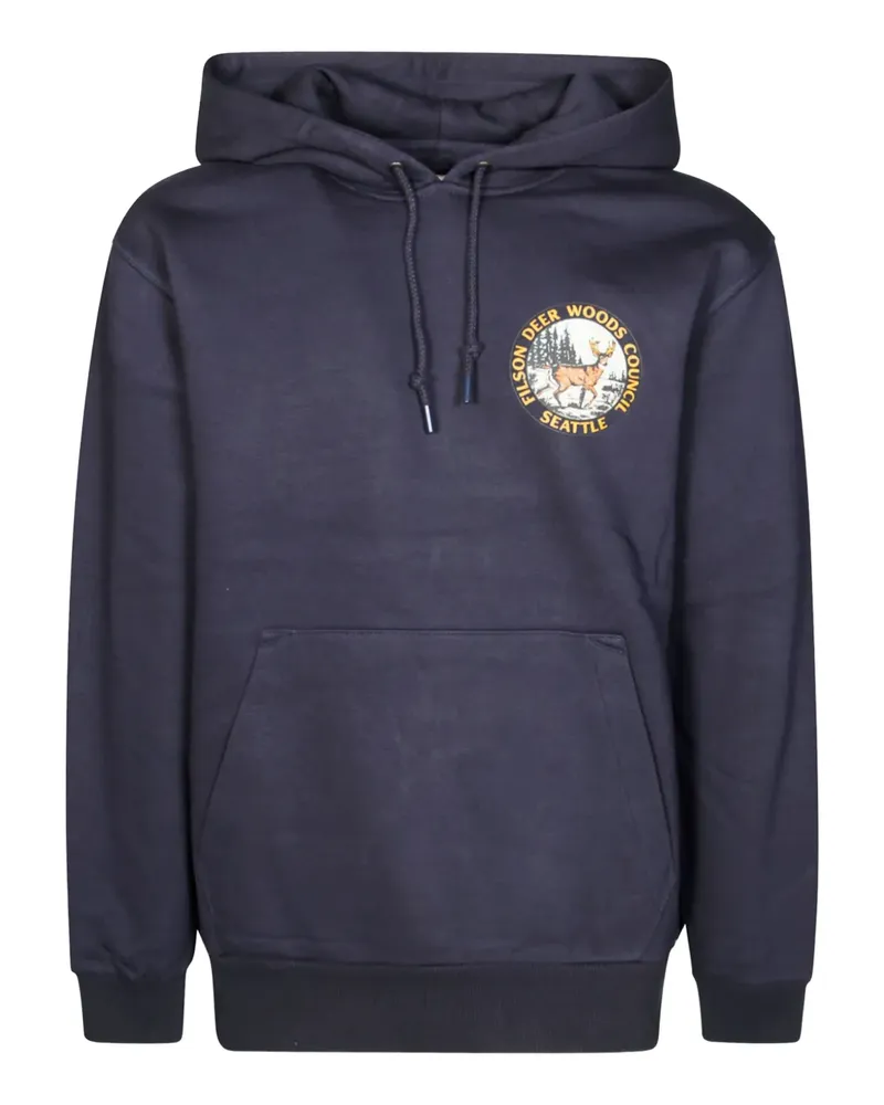 Filson graphic hoodie - Blau Blau