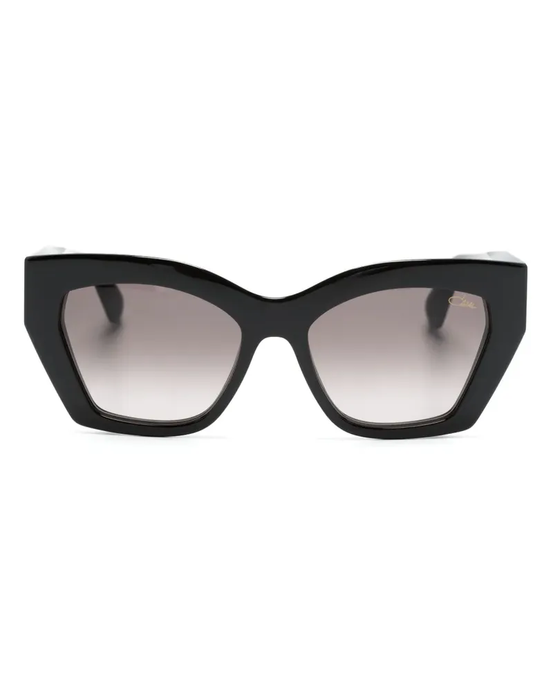 CAZAL Mod 8515 Cat-Eye-Sonnenbrille - Schwarz Schwarz