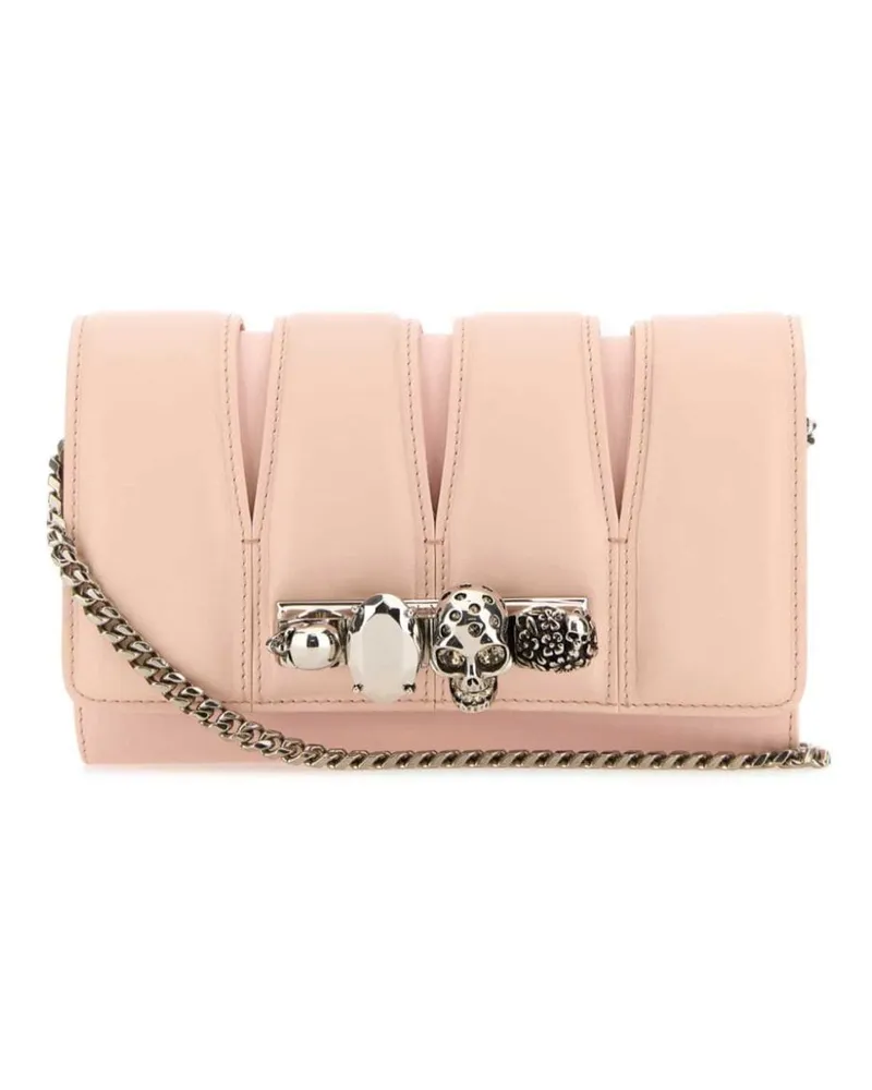 Alexander McQueen The Slash Clutch - Rosa Rosa