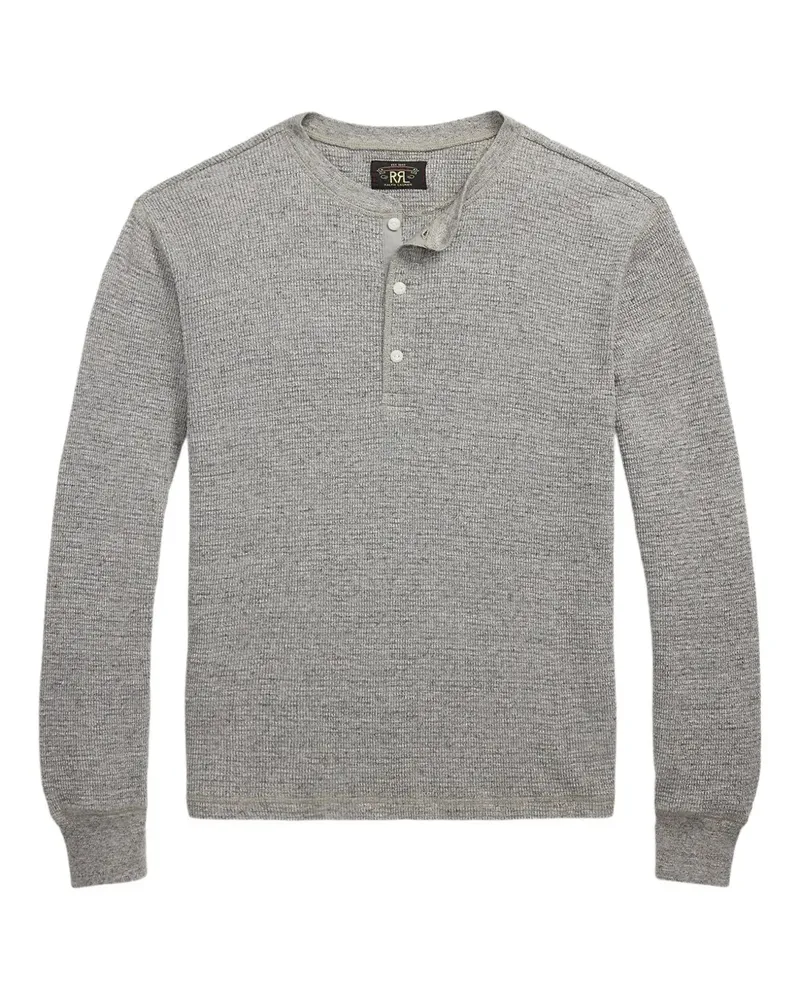 Ralph Lauren Pullover mit Waffelstrick-Muster - Grau Grau
