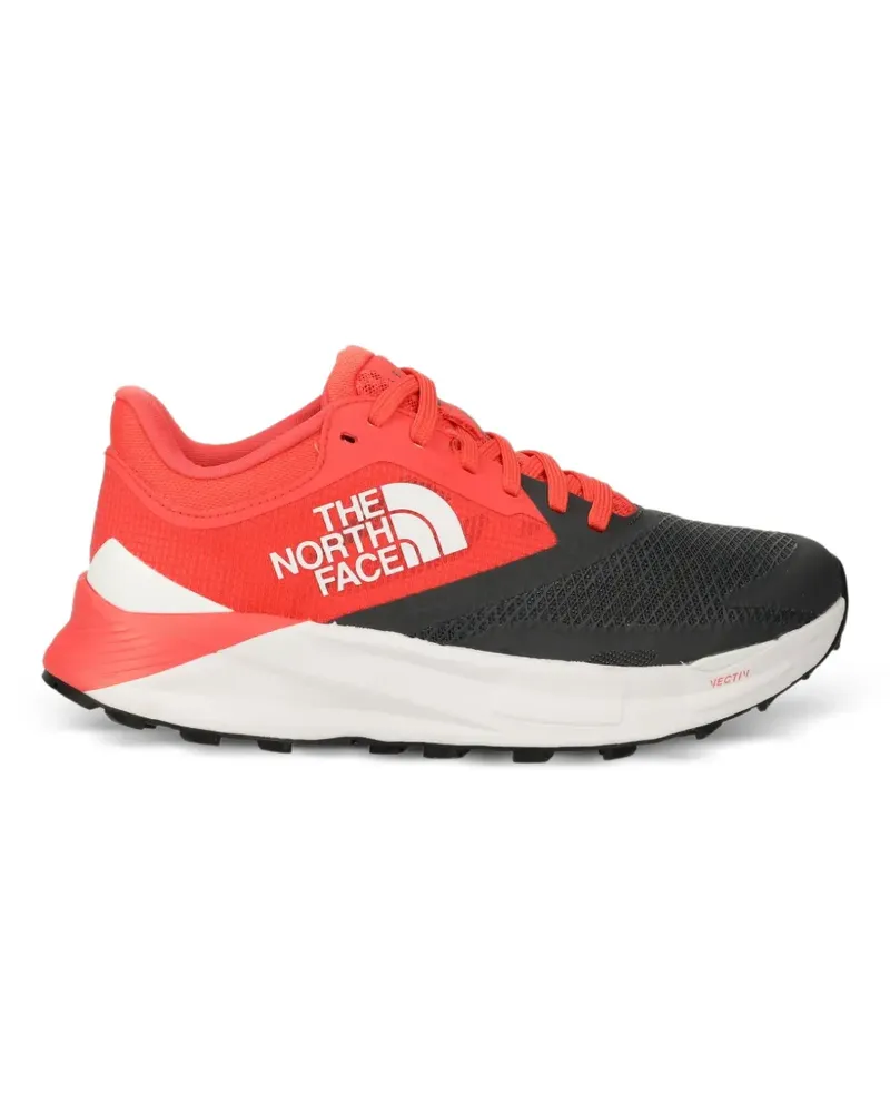 The North Face logo-print sneakers - Rot Rot