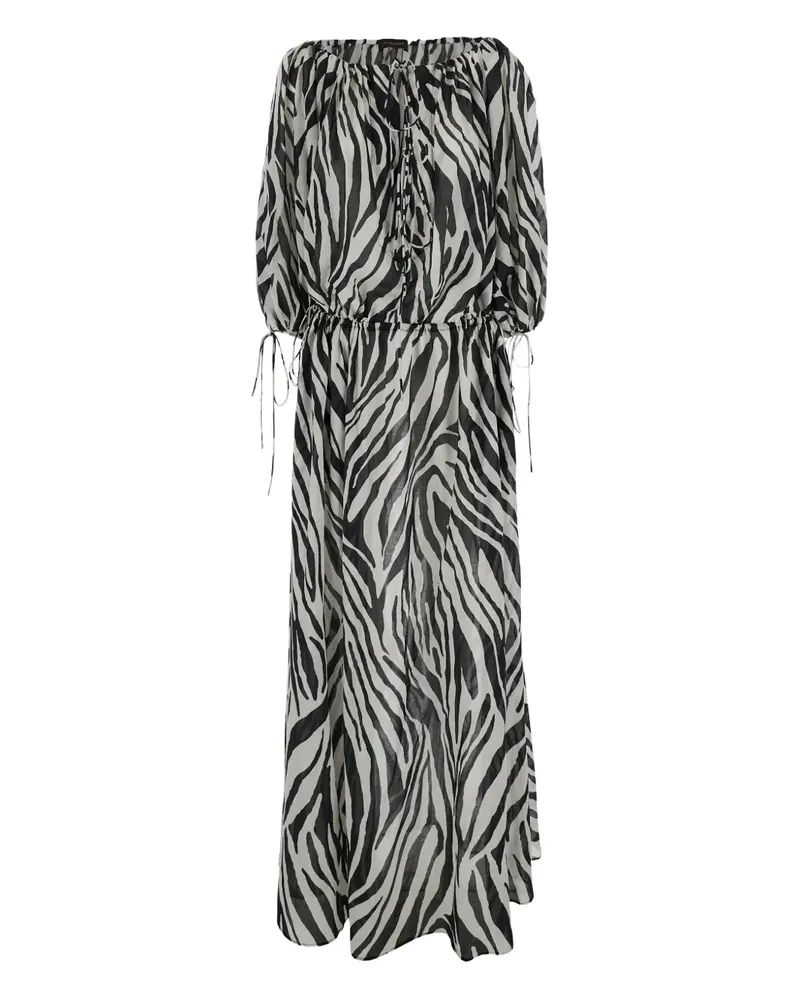 ANDAMANE Wilma Kleid - Schwarz Schwarz