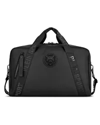 Philipp Plein Boston Reisetasche mit Logo Schwarz