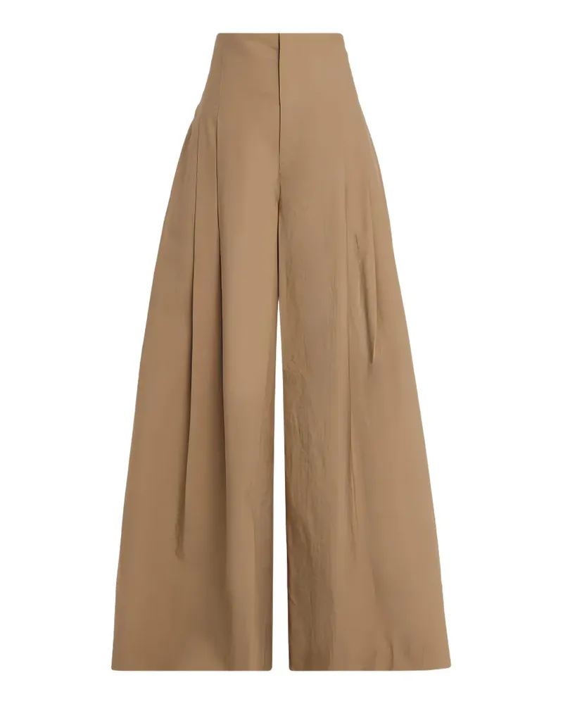 Brunello Cucinelli pleated palazzo pants - Braun Braun