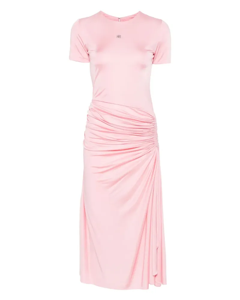 Givenchy Drapiertes Midikleid - Rosa Rosa