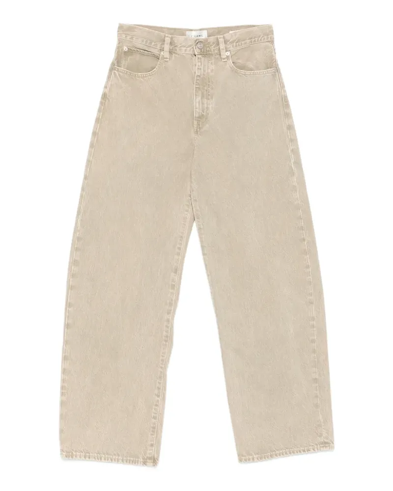 Frame Denim The Bow wide-leg jeans - Nude Nude